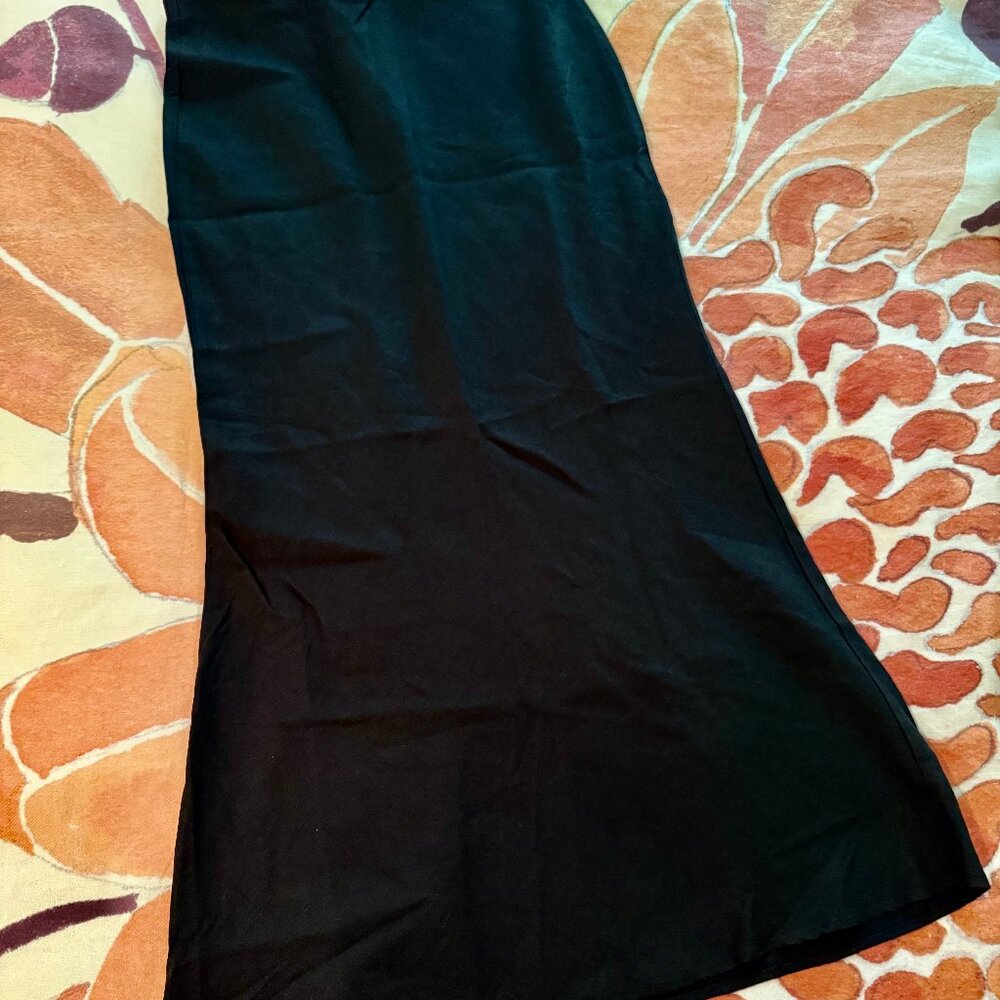Anthropologie Tilda Maxi Slip Skirt Linen Edition - Picture 5 of 6